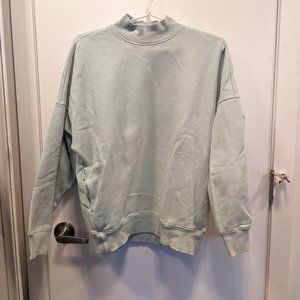 Mock Neck Turtle Sweatershirt - Aritzia